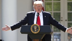 ledere kritiserer trump for at trække sig fra fn-klimaaftale